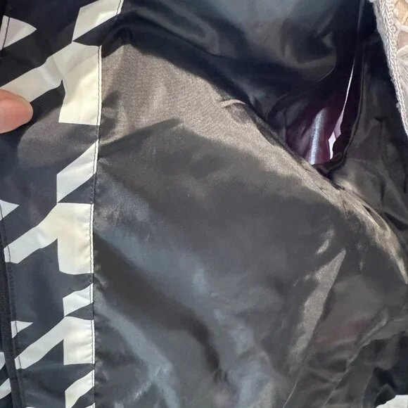 Houndstooth puffer coat - Picture 5 of 5